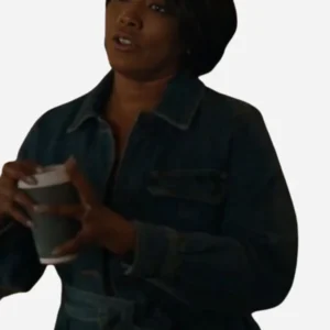 Athena Grant 9-1-1 S4 Belted Denim Jacket