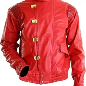 Akira Kaneda Red Capsule Cosplay Leather Jacket