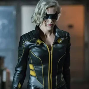 Laural Lance Arrow Season 8 Cosplay Leather Jacket
