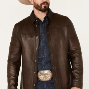 Class Smith Western Leather Jacket