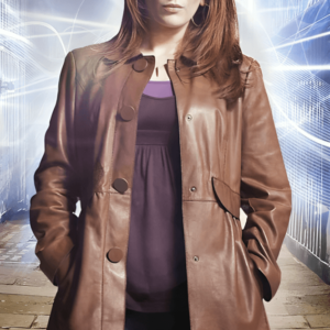 Doctor Who Donna Noble Leather Trench Coat