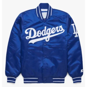 Unisex LA Dodgers 90’s Throwback Varsity Jacket