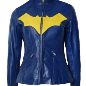 Batgirl Barbara Gordon Arkham Knight Coutume Leather Jacket
