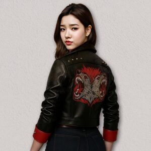 Arcane Season 2 VI Cosplay Leather Jacket