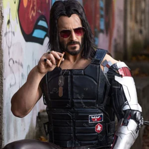 Keanu Reeves Cyberpunk 2077 Samurai Vest